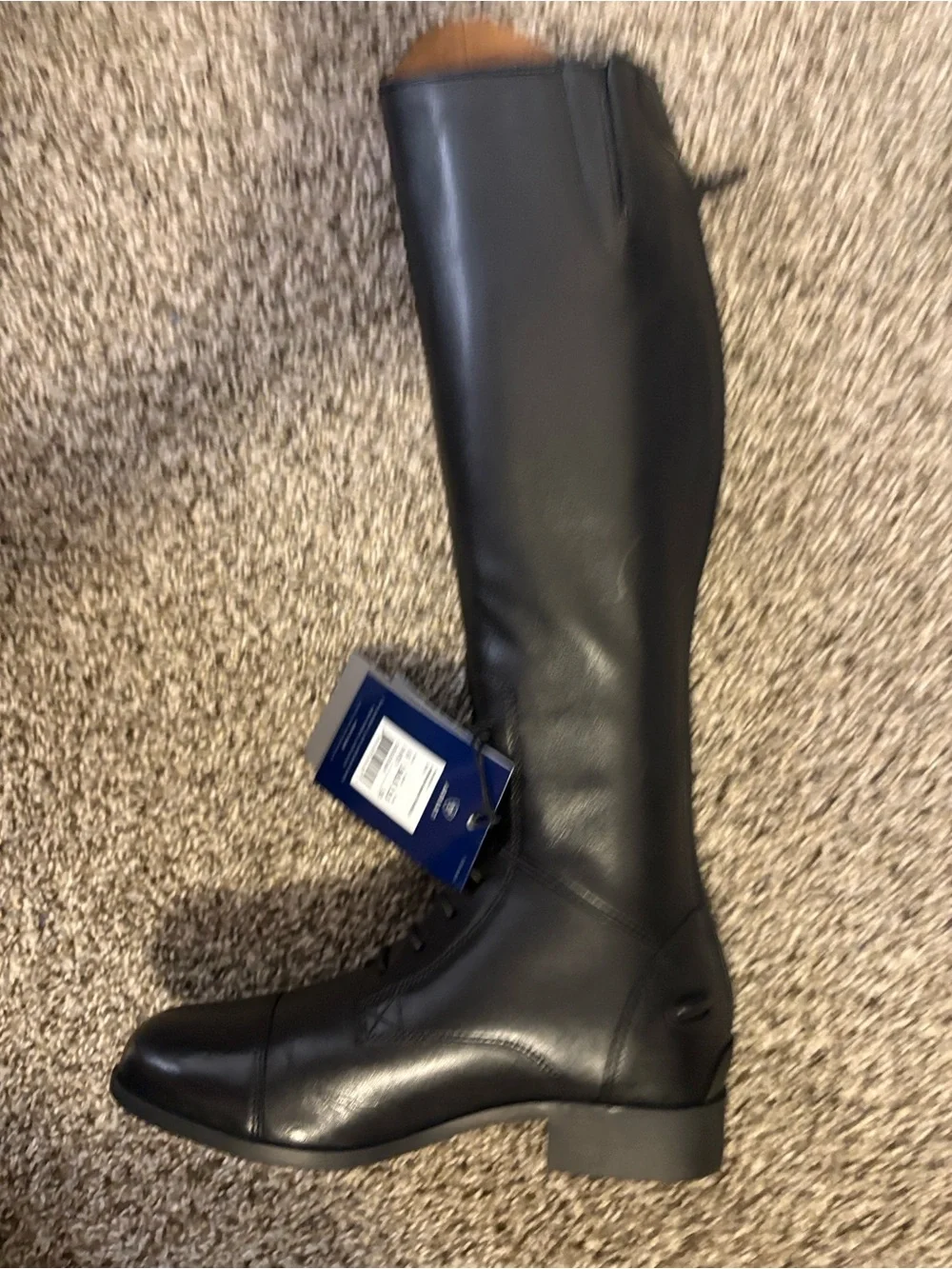Ariat Black Over-The-Knee Leather Boots